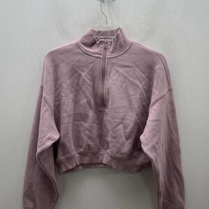 Skims Women's Pink Quarter-Zip Top